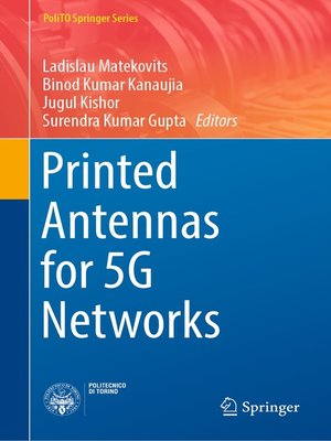 cover image of Printed Antennas for 5G Networks